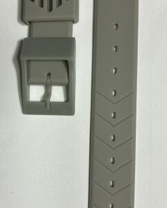 TAG Heuer Grey 18mm Rubber Strap