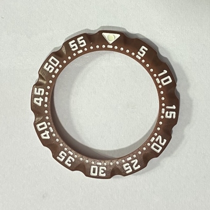 TAG Heuer 34/35mm Brown/White Bezel
