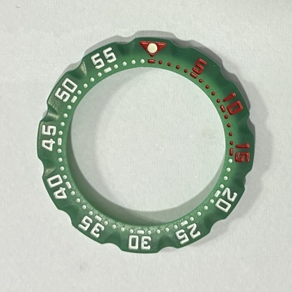 TAG Heuer Green, Red, White 34/35mm Bezel