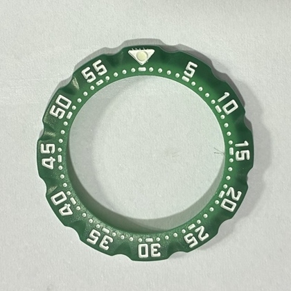 TAG Heuer Green, White Bezel for Midsize Series 1 Bezel