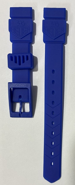 TAG Heuer 15mm Ladies Formula 1 Royal Blue Rubber Strap
