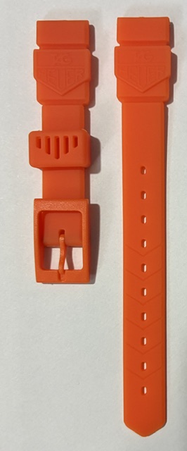 Tag Heuer 15mm Ladies Orange Strap