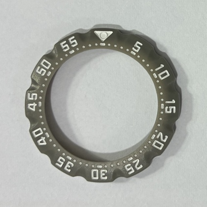 34mm Mens Grey, White Midsize Bezel.