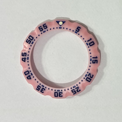 34mm Pink Replacement Bezel for TAG Heuer WA1210- WA1219 Watches.