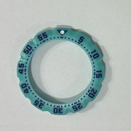TAG Heuer 34mm Turquoise Bezel